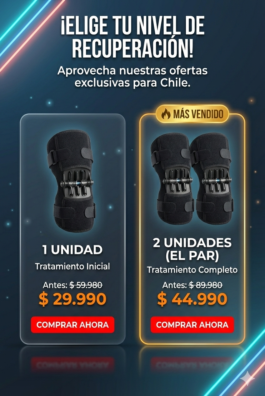 KneePower™: Soporte biónico para tus rodillas.