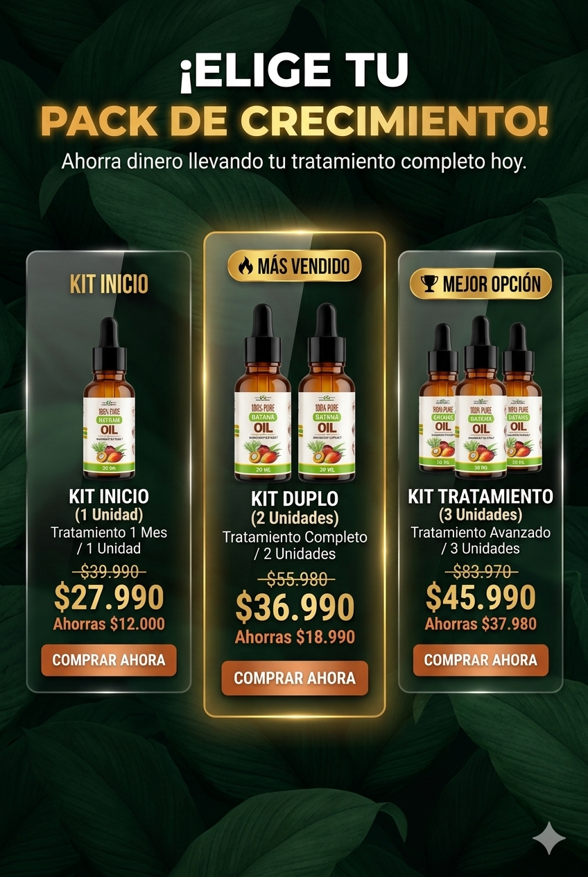 Batana Oil™: Detén la caída y fortalece cada folículo.
