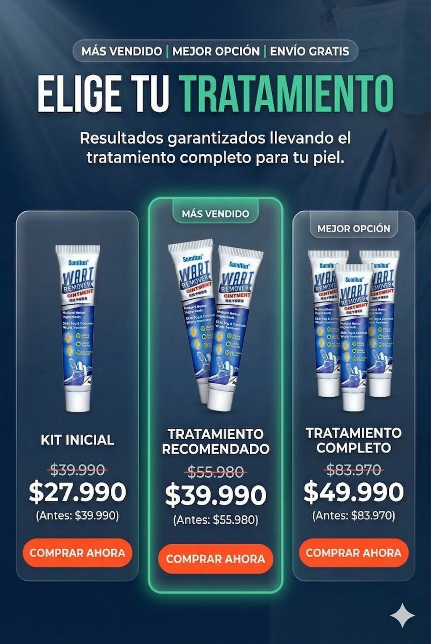 Crema WartRemover™Sumifun- Elimina y olvídate de las verrugas