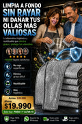 UltraScrub PRO™ Limpieza profunda e higiénica para tus ollas. Paga 1 y Lleva 10