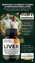 LiverCleanse™ Tu hígado renovado, desintoxicación profunda y Limpieza integral para tu cuerpo.