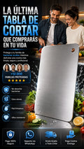 InoxBoard (20x30 cm)™ Máxima higiene y cortes perfectos para toda la vida.