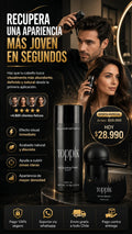 Polvo capilar TOPPIK™ – Densidad capilar instantánea con acabado natural e indetectable.