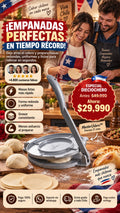 MasterUslero™ - Prensa de Masas Dieciochera 21 cm🥟