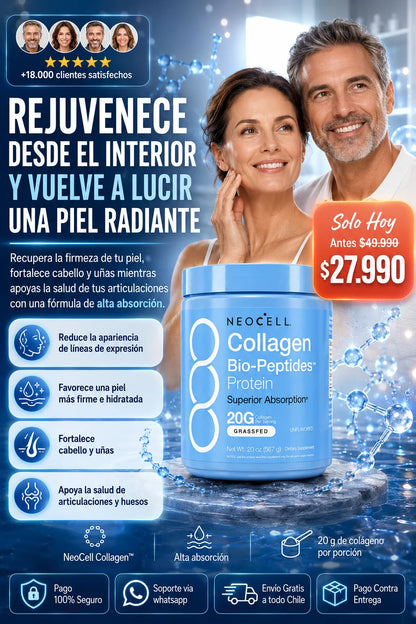 NeoCell Collagen™(567 gr): Nutrición celular para rejuvenecer tu cuerpo por dentro.