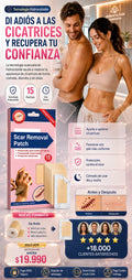 CicatriPatch™ – Aclara, aplana y borra cicatrices visibles fácilmente.
