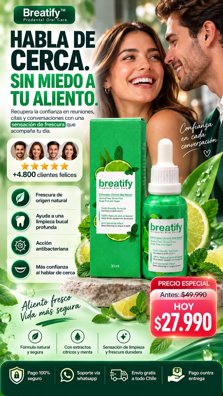 Breatify™: La solución definitiva al mal aliento crónico