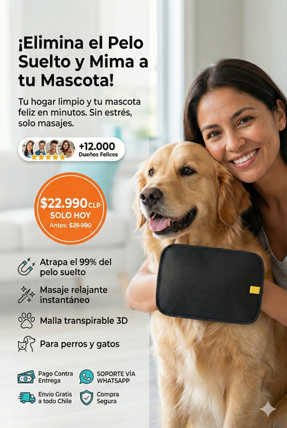 PetGlove 360™ - Tu hogar limpio y tu mascota feliz.