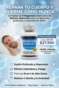 Magnesio Complex™ 600mg Toplux 8 en 1 - Elimina Dolores y Recupera tu Energía