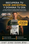 Shilajit Ultra 60 capsulas™ Triplica tu energia y potencia-Fabricado en USA.