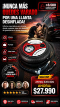 TurboAir™ Infla donde quieras, cuando quieras
