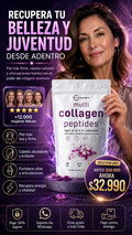 Collagen Peptides™ (450 grs): Piel radiante y articulaciones fuertes de inmediato.
