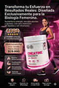 Creatina Old School Monohidratada para mujeres- 240 gr - Fuerza y definición muscular