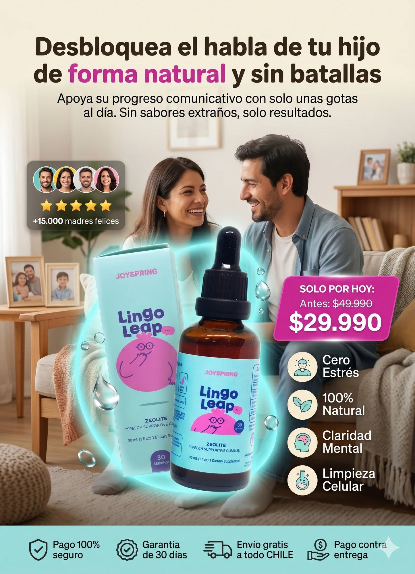 Lingo Leap™: El secreto natural para una comunicación sin barreras.