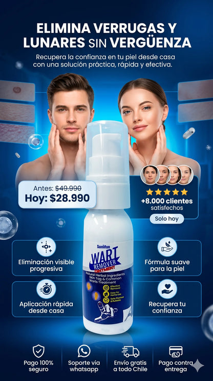 Wart Remover Spray™: Removedor de lunares y verrugas no deseadas