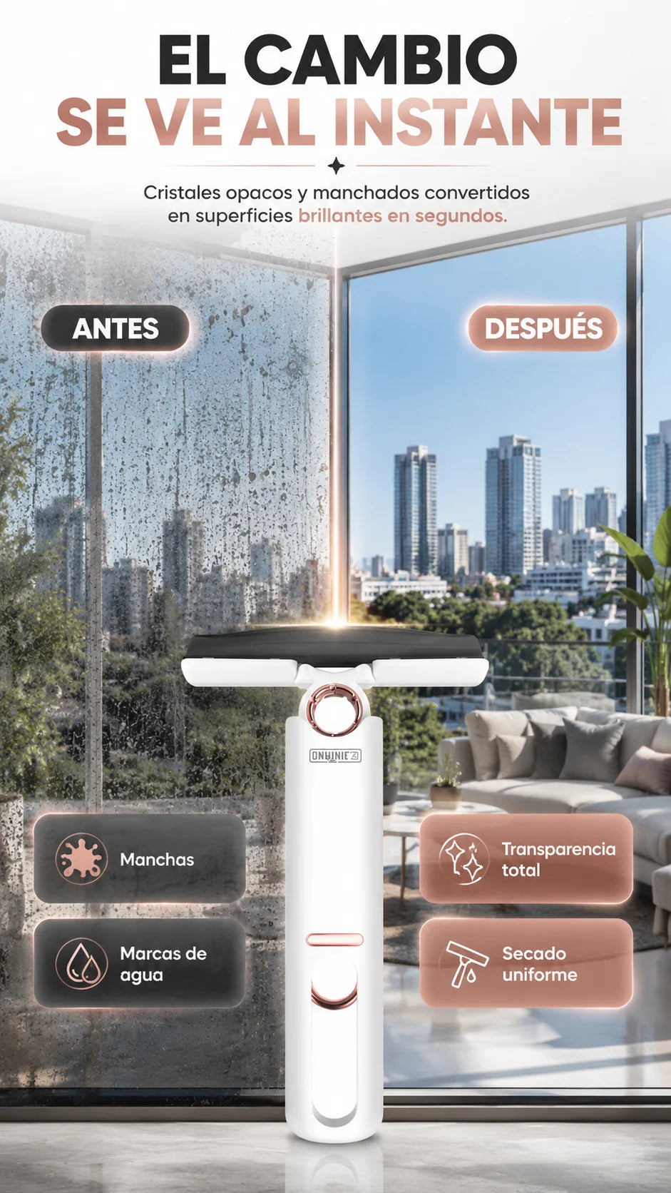 HydroWipe™ La mini mopa que absorbe todo sin esfuerzo. Lleva 2 y paga 1