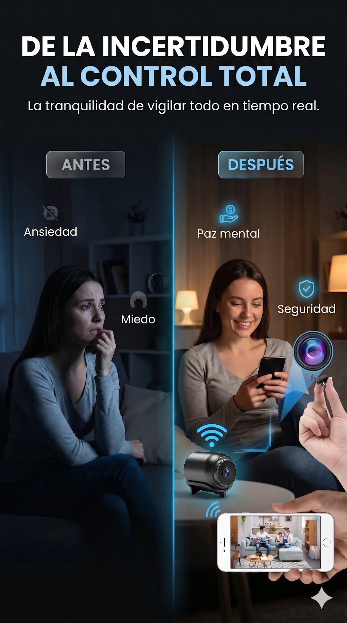 En Chile ocurren robos cada 5 minutos. Esta mini cámara lo registra todo. Es tan pequeña que solo tu sabrás donde esta. Grabara hasta el mas mínimo detalle
