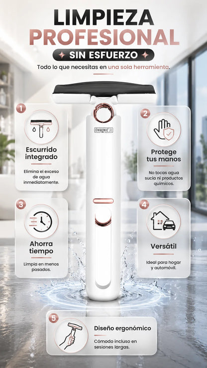 HydroWipe™ La mini mopa que absorbe todo sin esfuerzo. Lleva 2 y paga 1