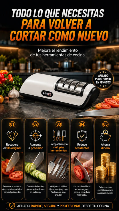 SharpMaster™ Vida eterna a todos tus cuchillos
