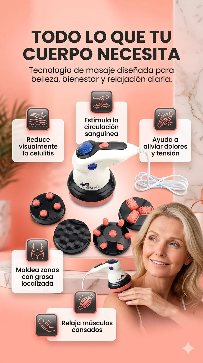 VitaliBody™ La Solución Todo-en-Uno para Dolor, Celulitis y Estrés.