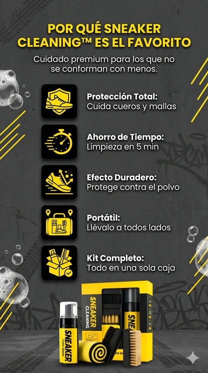 Kit SneakerPro™:Limpieza profesional para tu calzado favorito.