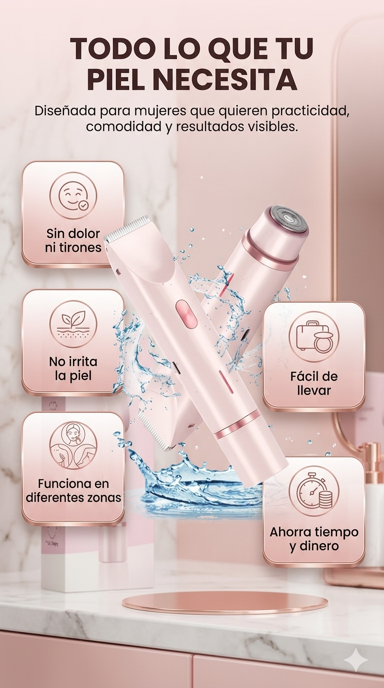 LumiTrim™ Libérate del vello y la irritación hoy.