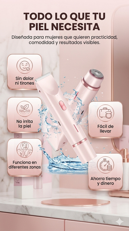 LumiTrim™ Libérate del vello y la irritación hoy.