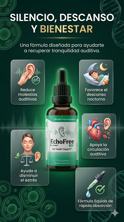 Echofree™- La paz que tus oidos esperaban