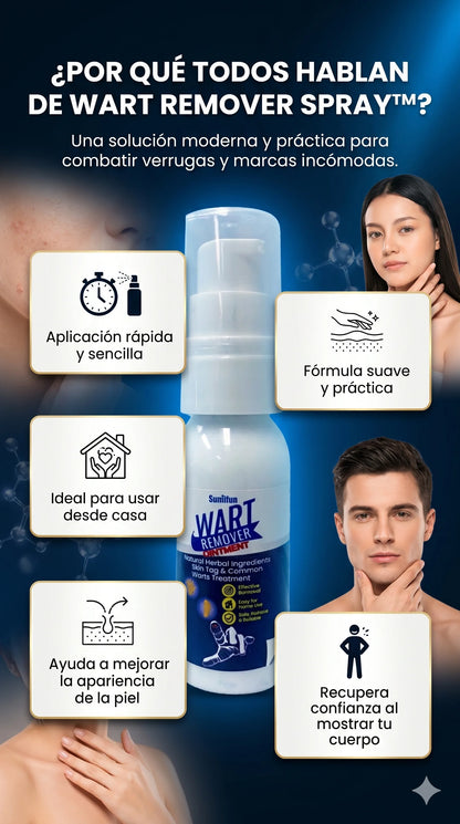 Wart Remover Spray™: Removedor de lunares y verrugas no deseadas