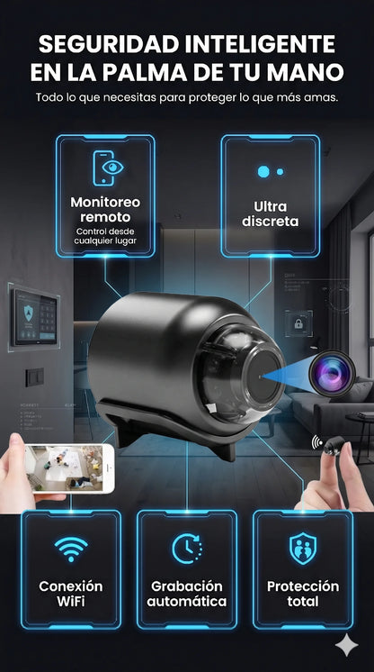En Chile ocurren robos cada 5 minutos. Esta mini cámara lo registra todo. Es tan pequeña que solo tu sabrás donde esta. Grabara hasta el mas mínimo detalle