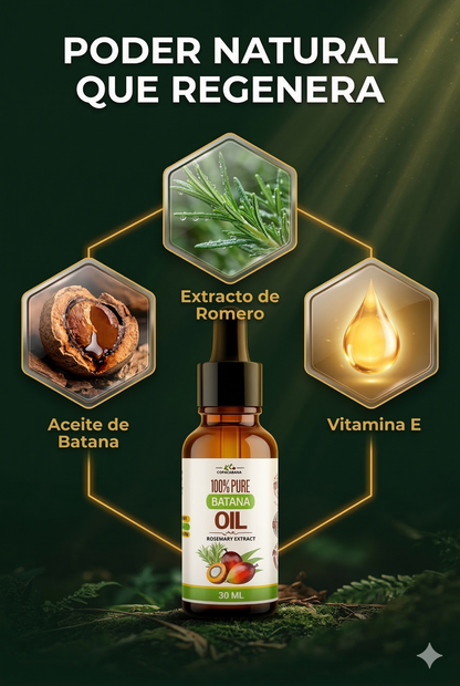 Batana Oil™: Detén la caída y fortalece cada folículo.
