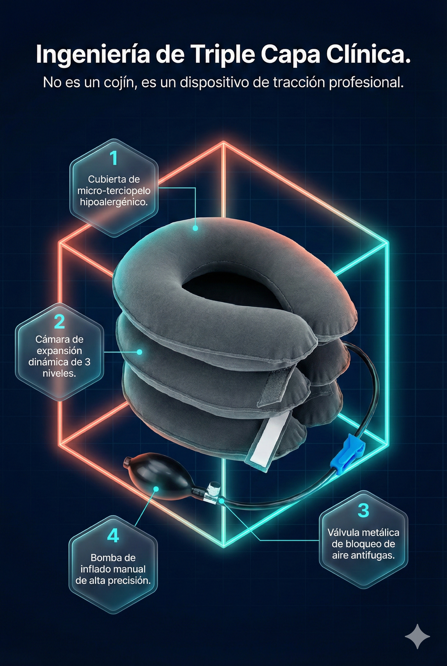 CerviCloud™: Alivio instantáneo para tu cuello tenso