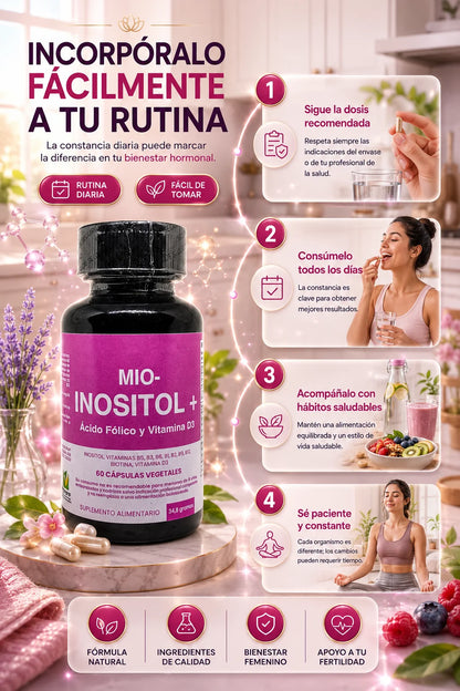 Mio-Inositol™ – Tu balance hormonal y ciclos menstruales regulares