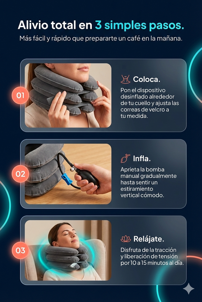 CerviCloud™: Alivio instantáneo para tu cuello tenso