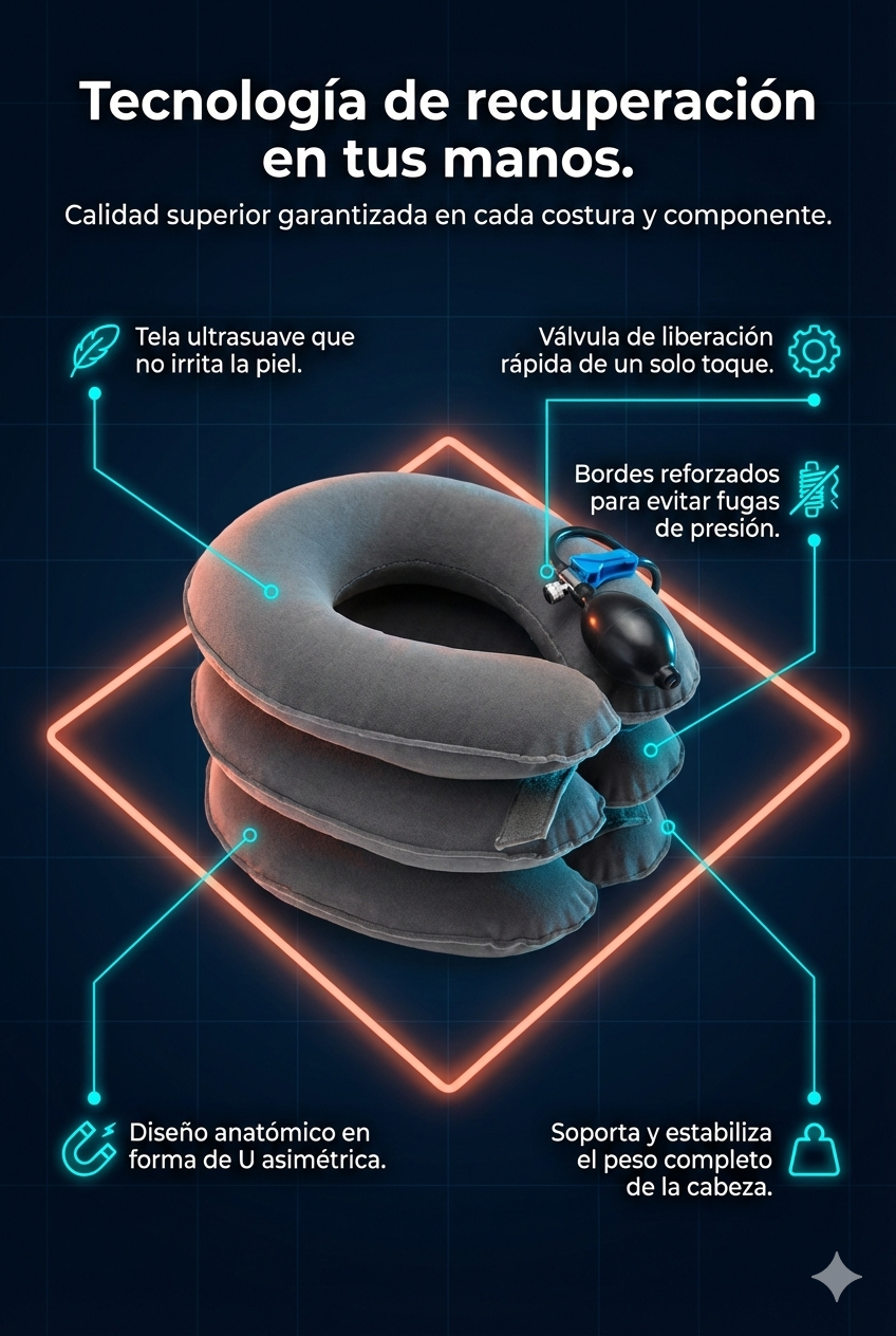 CerviCloud™: Alivio instantáneo para tu cuello tenso