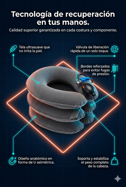 CerviCloud™: Alivio instantáneo para tu cuello tenso