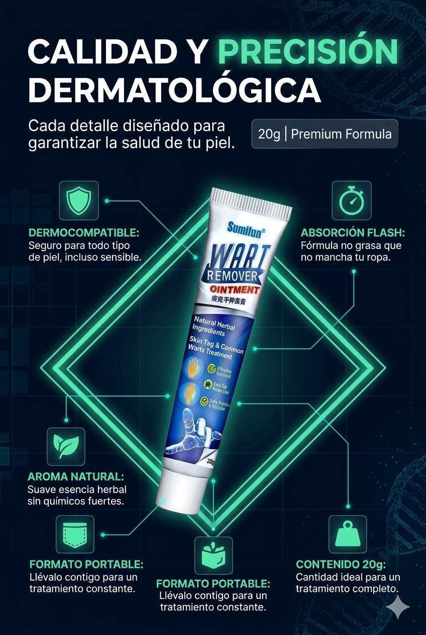 Crema WartRemover™Sumifun- Elimina y olvídate de las verrugas
