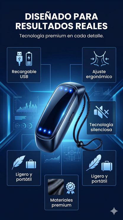 DeepSleep Smart™ -Tecnología inteligente que elimina ronquidos al instante.