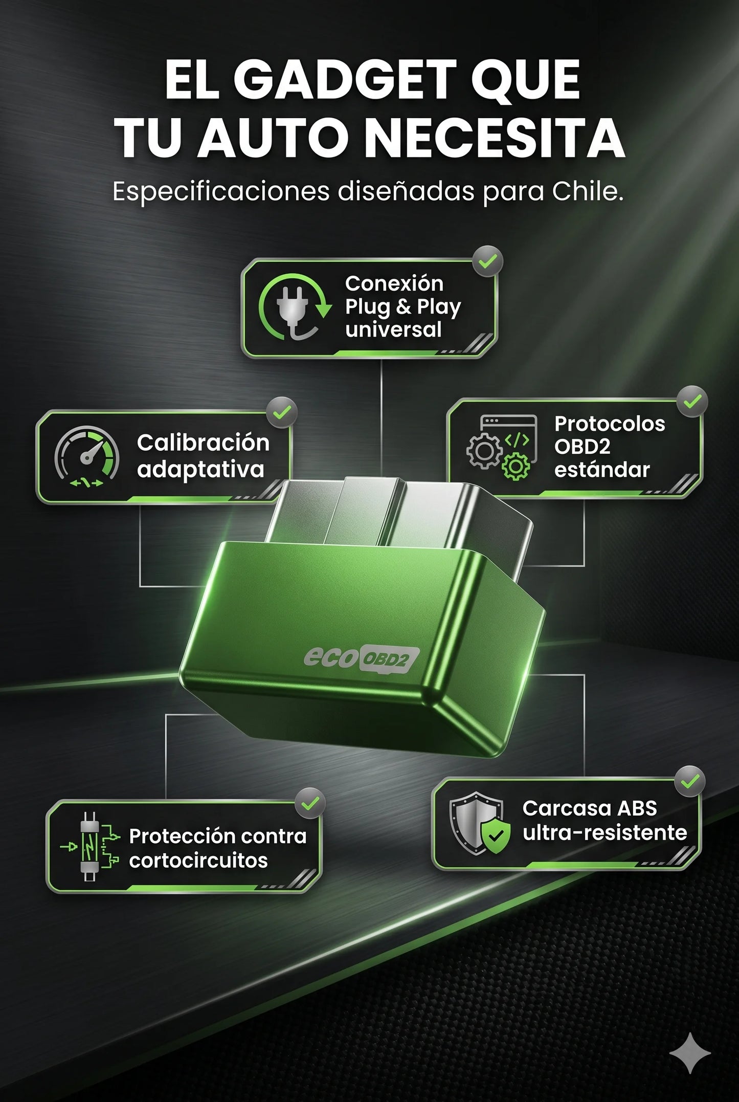 Eco OBD2 Elite™:Maximiza tus kilómetros por mucho menos dinero 💰