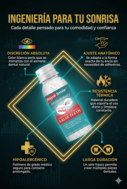 OFERTA 2X1 Royal Smile™: Reparador Dental, Tu dentadura perfecta en solo minutos.