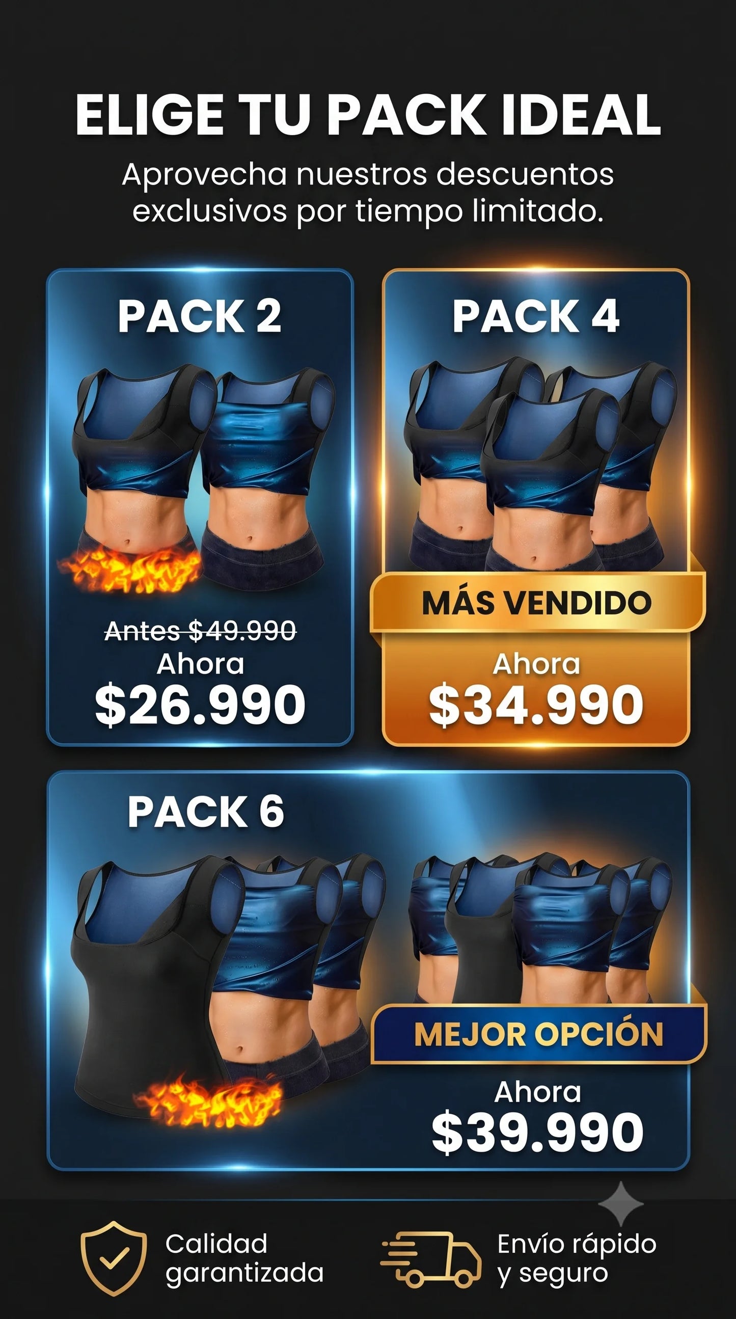 PowerSlend™ Esculpe tu abdomen sudando al máximo (Lleva 2 y paga 1)