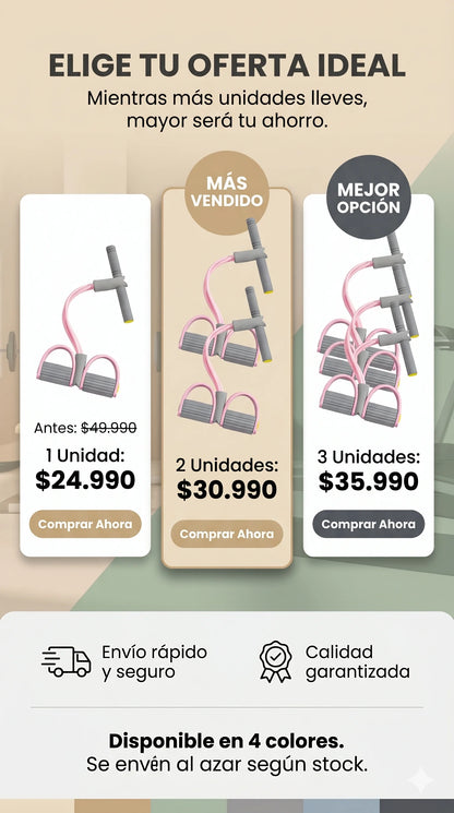 FitBand Pro™ - Resultados de gimnasio en casa.