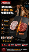 ThermaDefrost™: Tecnología Térmica Alemana para una Descongelación natural instantánea sin químicos ni electricidad.
