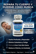 MAGNESIO COMPLEX 1000 MG-8 MAGNESIOS EN 1