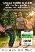 PowerKnee Strap™ Compresión inteligente que protege cada uno de tus pasos