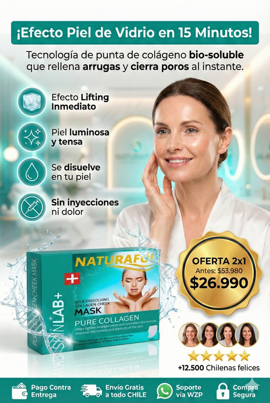 Parches de Colágeno Naturaful™ — Hidratación profunda, belleza que transforma