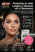 LashMax™ Activa el crecimiento real y olvida las postizas (Caja con 2 serúm)
