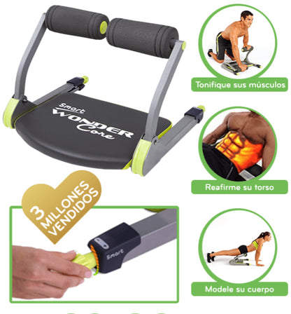WonderCore Smart Ejercitadora 6 en 1- Tu entrenador personal en casa 🏋🏻🏋🏻